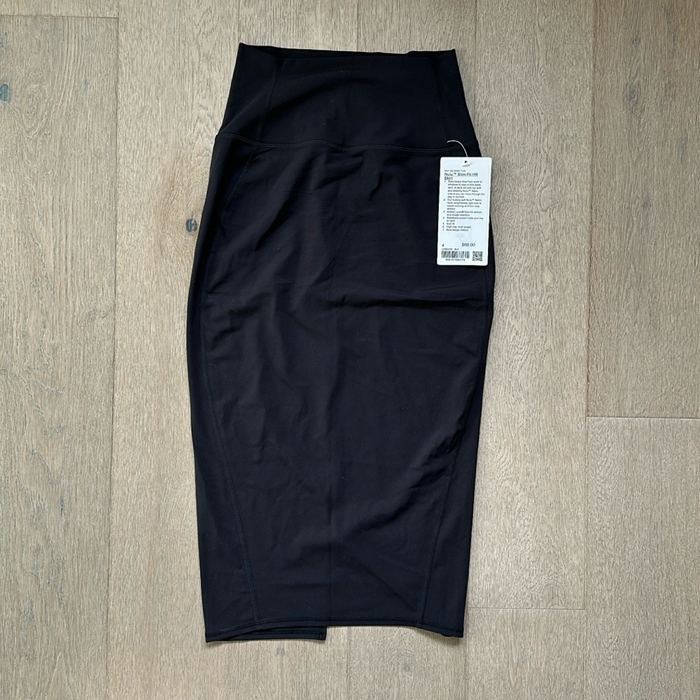 lululemon athletica Black Midi Skirt